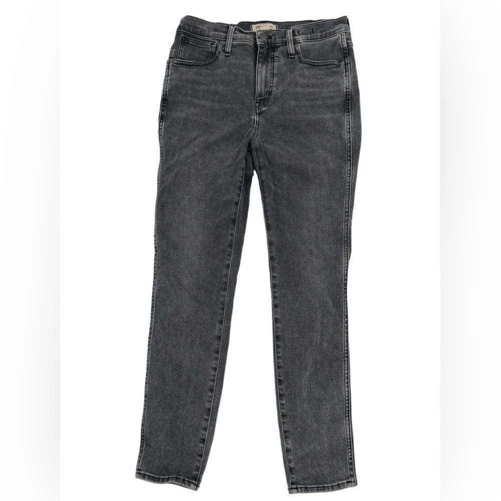 Madewell Gray 10” High Rise Skinny Denim Jeans Size 29 Women’s
